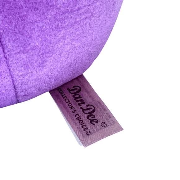 Dan Dee Princess Purple Velvet Crown Basket Plush Easter Halloween Storage - Picture 4 of 4